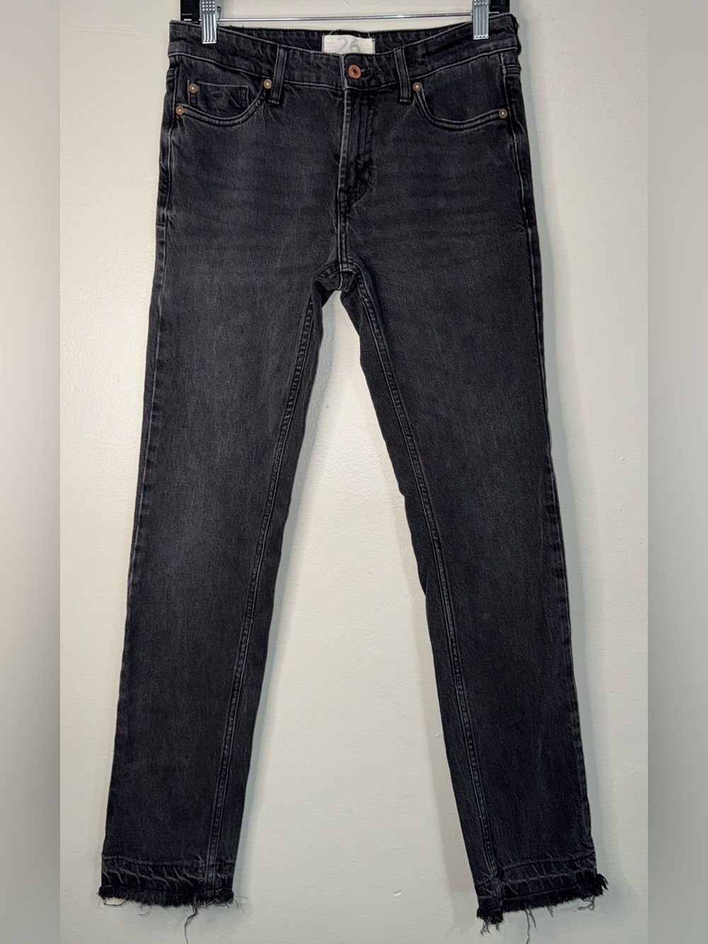 We The Free Black Cropped Skinny Jeans
